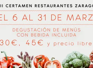 Certamen de Restaurantes de Zaragoza 2017