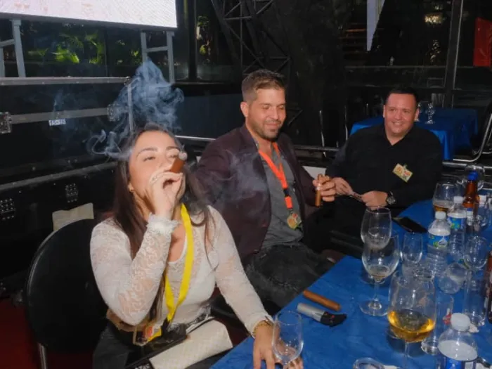Cata de habanos en el X Seminario Gastronómico Internacional Excelencias Gourmet Cuba