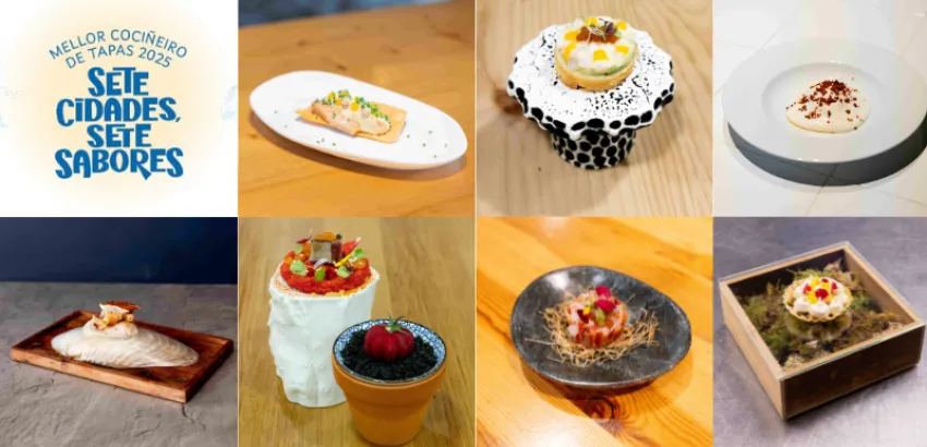 Galicia busca su Mejor Cocinero de Tapas 2025 de “Siete ciudades, siete sabores” Galicia busca su Mejor Cocinero de Tapas 2025 de “Siete ciudades, siete sabores”