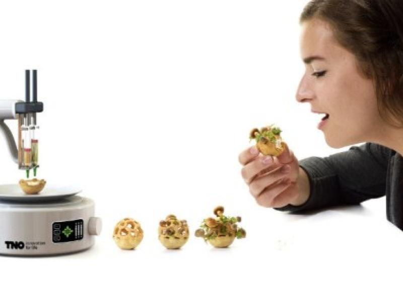 ¿Serán las impresoras 3D la cocina del futuro?