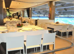 Comer en el Estadio Santiago Bernabéu