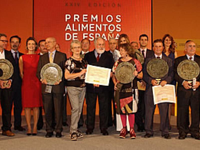 Entregan Premios Alimentos de España 2011