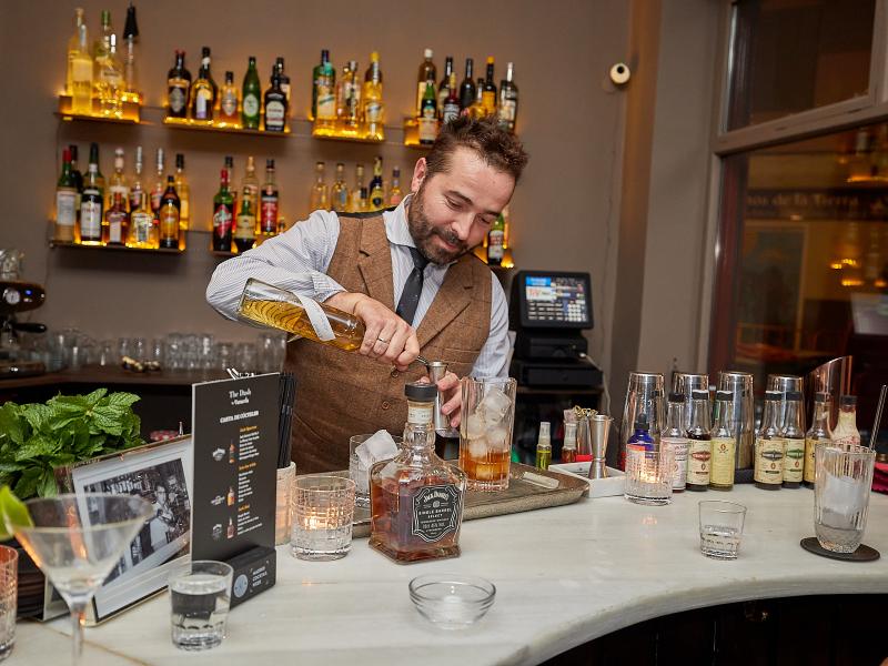 Borja Cortina en el BD de Jack Daniels en The Dash