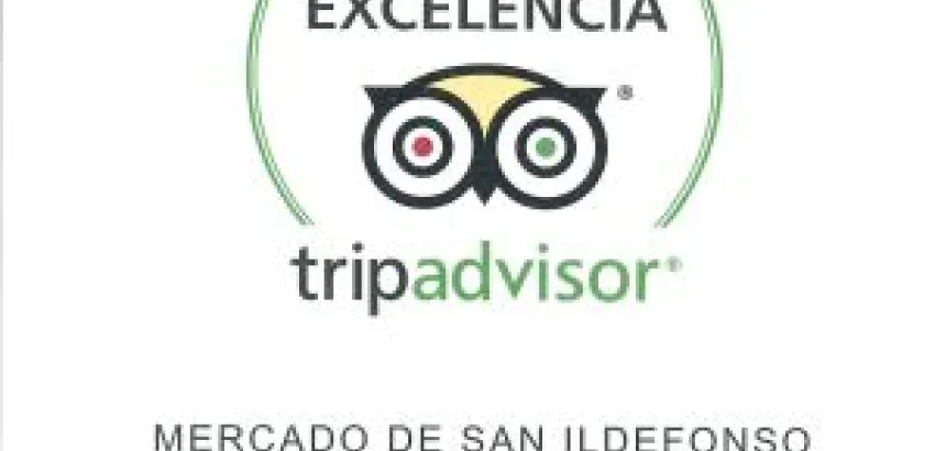 Trip Advisor otorga al Mercado de San Ildefonso el Certificado de Excelencia 2016 Trip Advisor otorga al Mercado de San Ildefonso el Certificado de Excelencia 2016