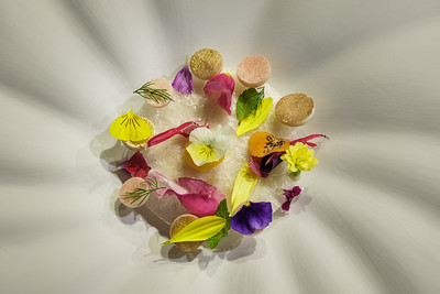 Postre Flores Raras