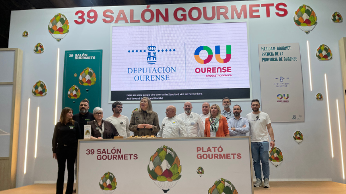 Showcooking Ourense durante Salón Gourmets 2026