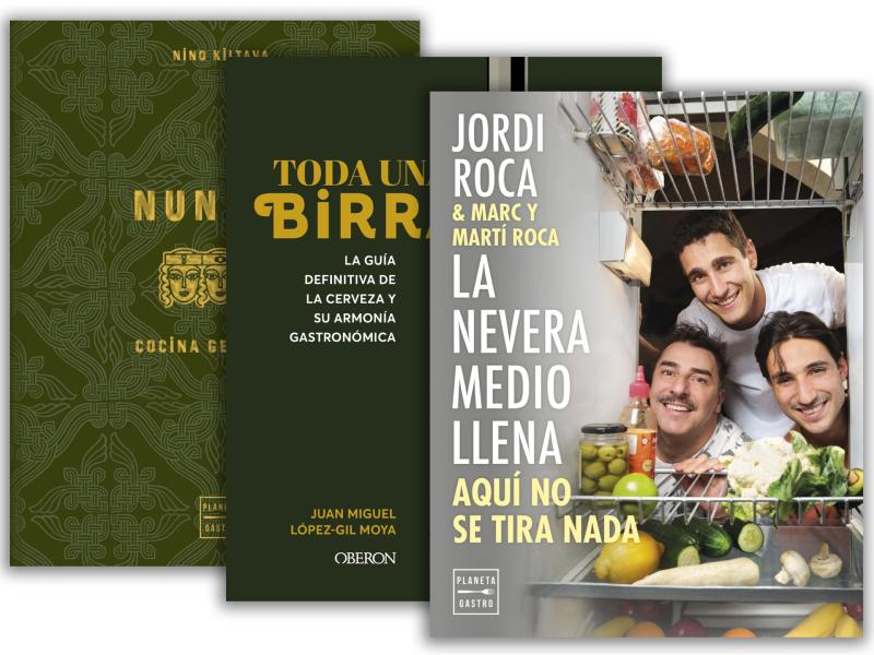 Libros gastronomía verano 2025