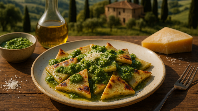 Testaroli: la pasta más antigua del mundo  Testaroli: la pasta más antigua del mundo
