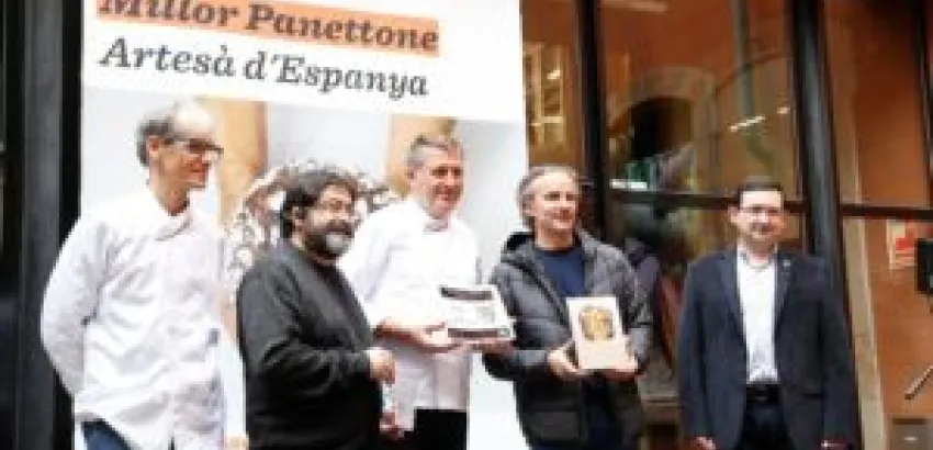 La pastelería Dolç Par Yann Duytsche de Sant Cugat (Barcelona) gana el Concurso mejor panettone artesanal de España La pastelería Dolç Par Yann Duytsche de Sant Cugat (Barcelona) gana el Concurso mejor panettone artesanal de España