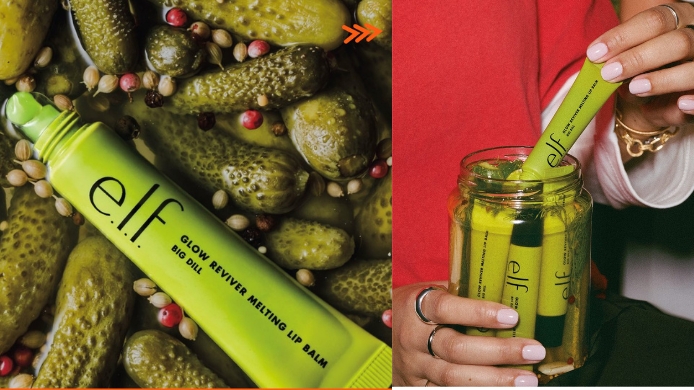 Gloss con sabor a pepinillos ejemplo de la nueva cosmética gourmet