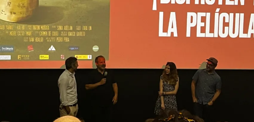 estreno del documental "Buda salta el muro"