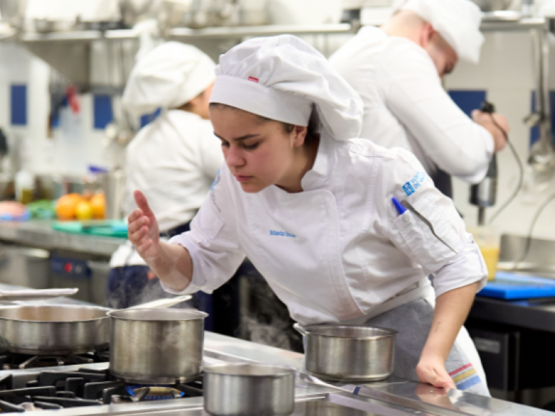 María Bazar, ganadora del Premio Promesas de la Alta Cocina de Le Cordon Bleu Madrid