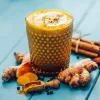 leche con cúrcuma