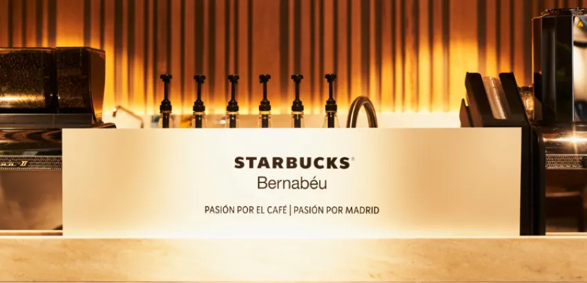 Nuevo Starbucks en Bernábeu Starbucks en Bernábeu