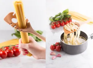 Cuchara para medir, remover y servir espaguetis