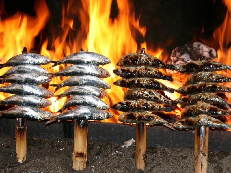 espeto de sardinas
