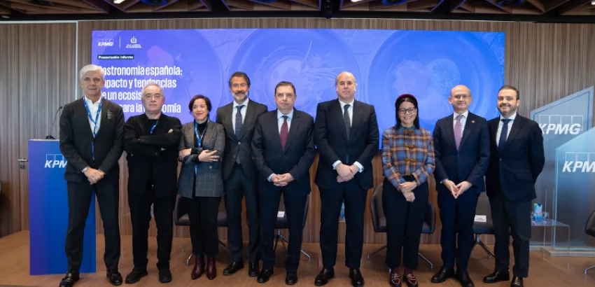 La Real Academia de Gastronomía y KPMG presentan un informe que analiza el valor de la gastronomía española impacto economica gastronomia de españa