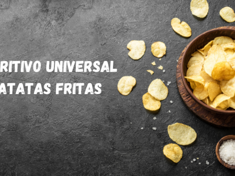 patatas fritas, un aperitivo