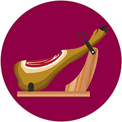 emoji de jamón