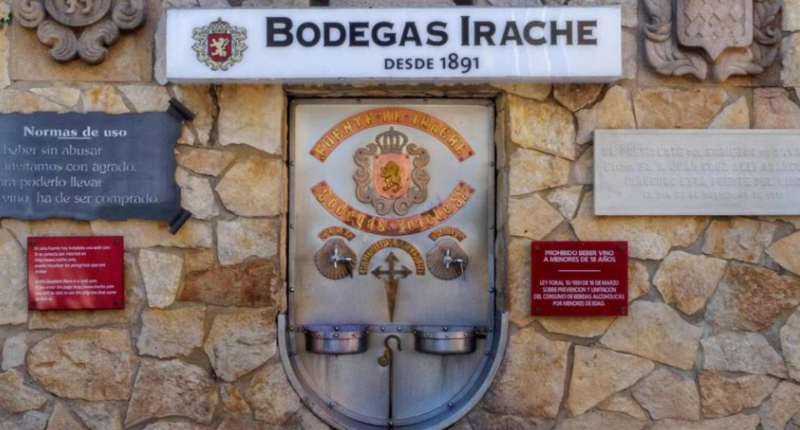 fuente de vino