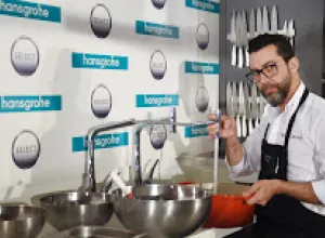 Quique Dacosta ofrece sus secretos de chef en una masterclass organizada por Hansgrohe