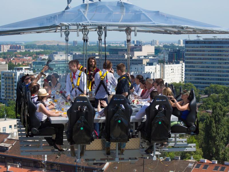 Dinner in the sky llega a Puerto Vallarta 