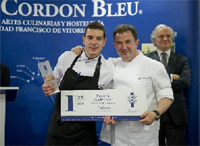 Cristóbal Muñoz, ganador del I Premio Promesas de la Alta Cocina de le Cordon Bleu Madrid Cristóbal Muñoz, ganador del I Premio Promesas de la Alta Cocina de le Cordon Bleu Madrid