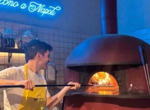Pizza de Heura en Grosso Napoletano Lab