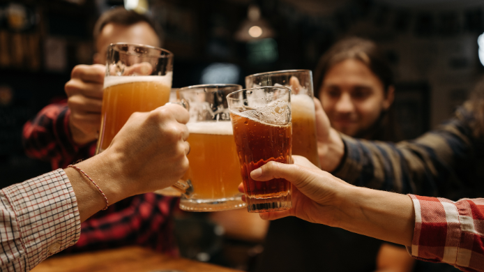 La cerveza sin alcohol es una alternativa cada vez más común en el consumo de ocio
