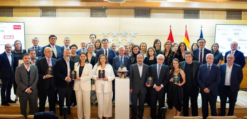 Entrega de los II Galardones Iberoamericanos de Gastronomía. Entrega de los II Galardones Iberoamericanos de Gastronomía.