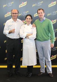 Schweppes presenta en el Madrid Open el mejor maridaje de la mano de Elena Arzak y Javier de las Muelas Schweppes presenta en el Madrid Open el mejor maridaje de la mano de Elena Arzak y Javier de las Muelas