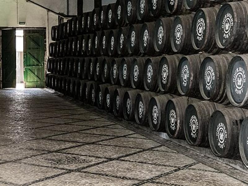 Bodega de vino oporto ( Créditos: Alberto de Francisco, CC BY 2.0, via Wikimedia Commons)