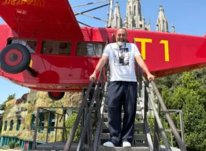 Rafa Zafra en el Tibidabo