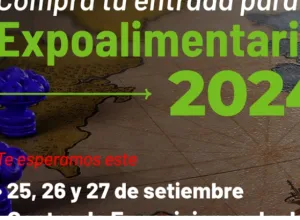 Del 25 al 27 de spetiembre tendrá lugar Expoalimentaria Perú 2024 en Lima