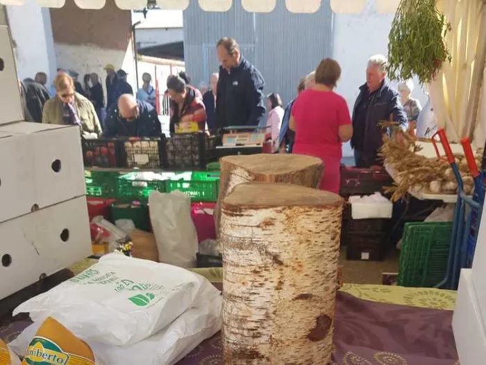 El queso también fue el protagonista de varios stands