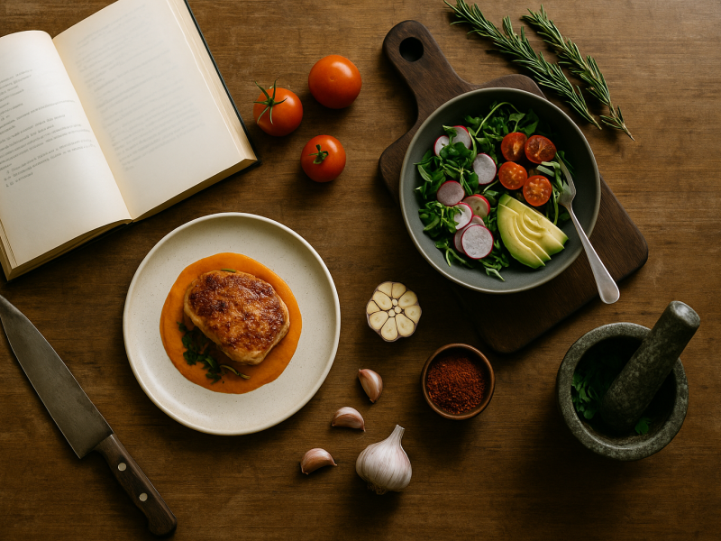libro de recetas gastronomía y cocina