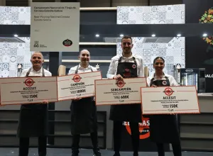 David Quirós, propietario de Espacio Quirós en Torrejón de Ardoz, ha ganado el 8º Campeonato de Tiraje de Cerveza Estrella Galicia