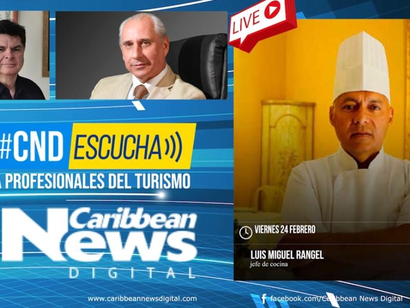 Luis Miguel Rangel, chef ejecutivo en el Hotel de la Ópera