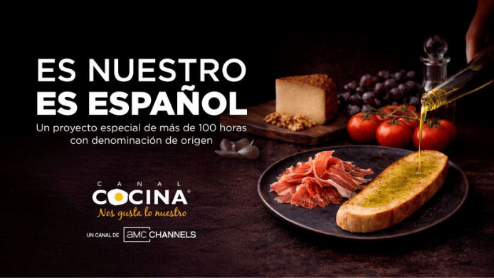 Cartel de presentación de Productos españoles