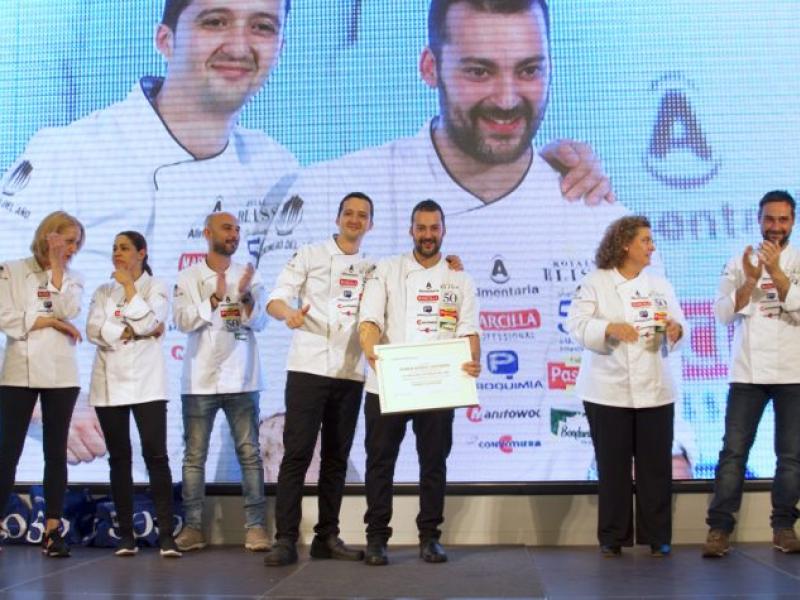 Ganadores de la II semifinal del Concurso Cocinero del Año