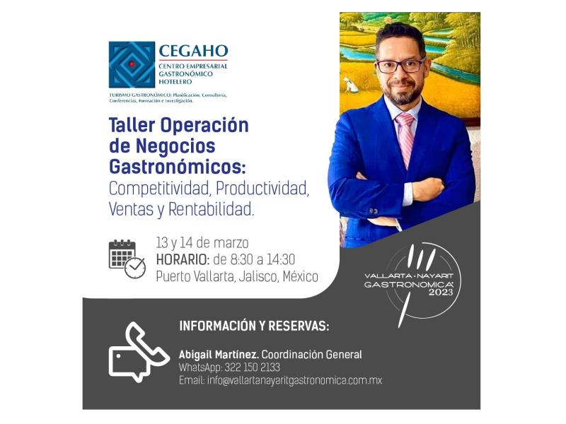 Taller Internacional Operación de Negocios Gastronómicos