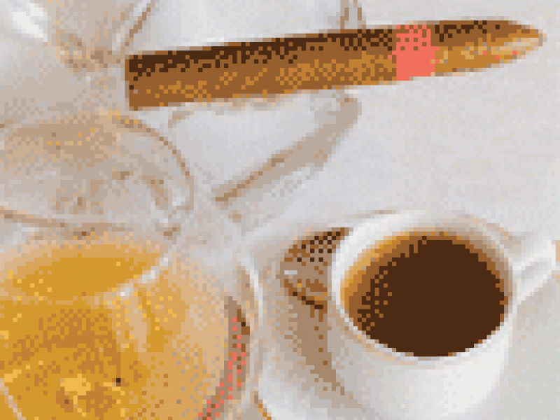 CAFÉ MONTECRISTI DELEGGENDBebida: Ron santiago 11 AñosHabanos: Paratagás Serie P No. 2