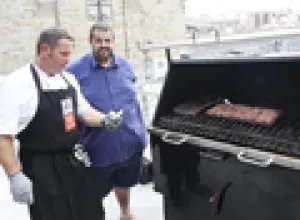 Bilbao cocina el mayor filete ruso del mundo