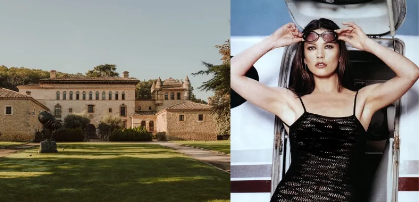 Catherine Zeta-Jones y bodega Otazu