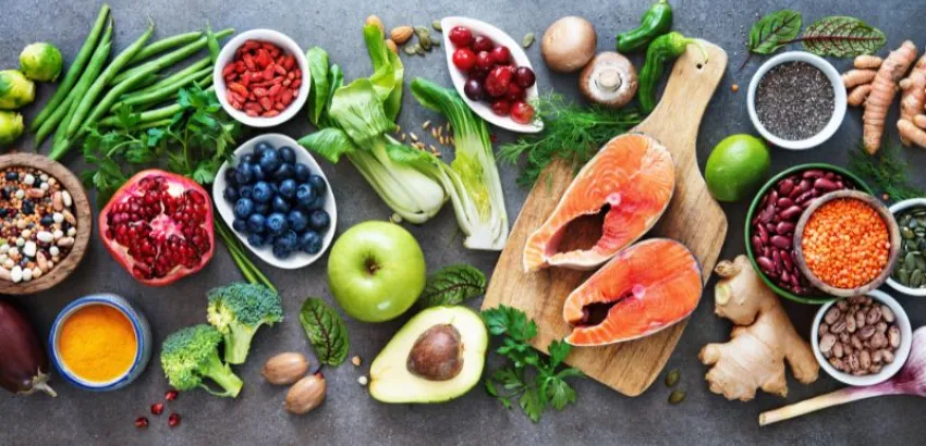 Productos sector agroalimentario frutas, pescado y verdura