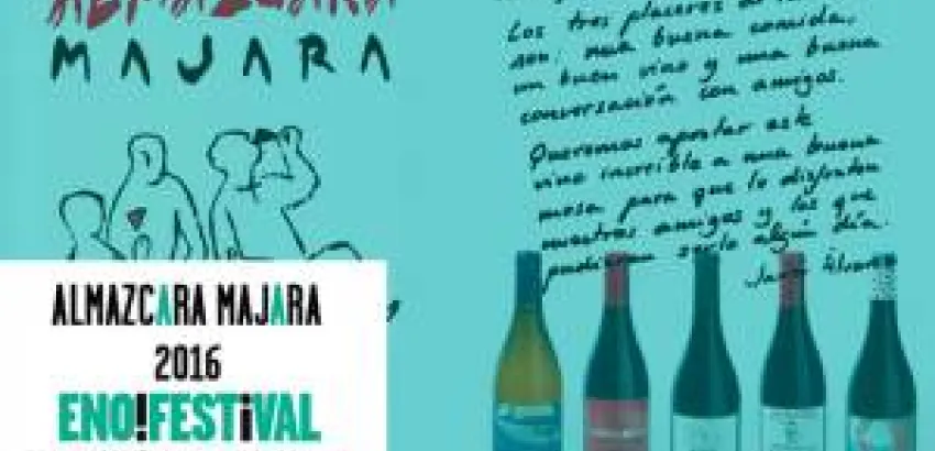 Los vinos de Almazcara Majara llegan a enoFestival para contagiar su filosofía de vida Los vinos de Almazcara Majara llegan a enoFestival para contagiar su filosofía de vida