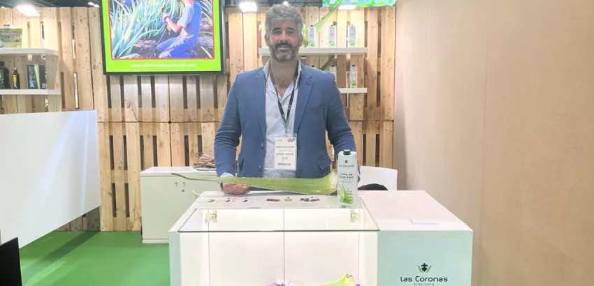 Ignacio Cabrera, Director Comercial de la compañía Aloe vera Las Coronas Ignacio Cabrera, Director Comercial de la compañía Aloe vera Las Coronas