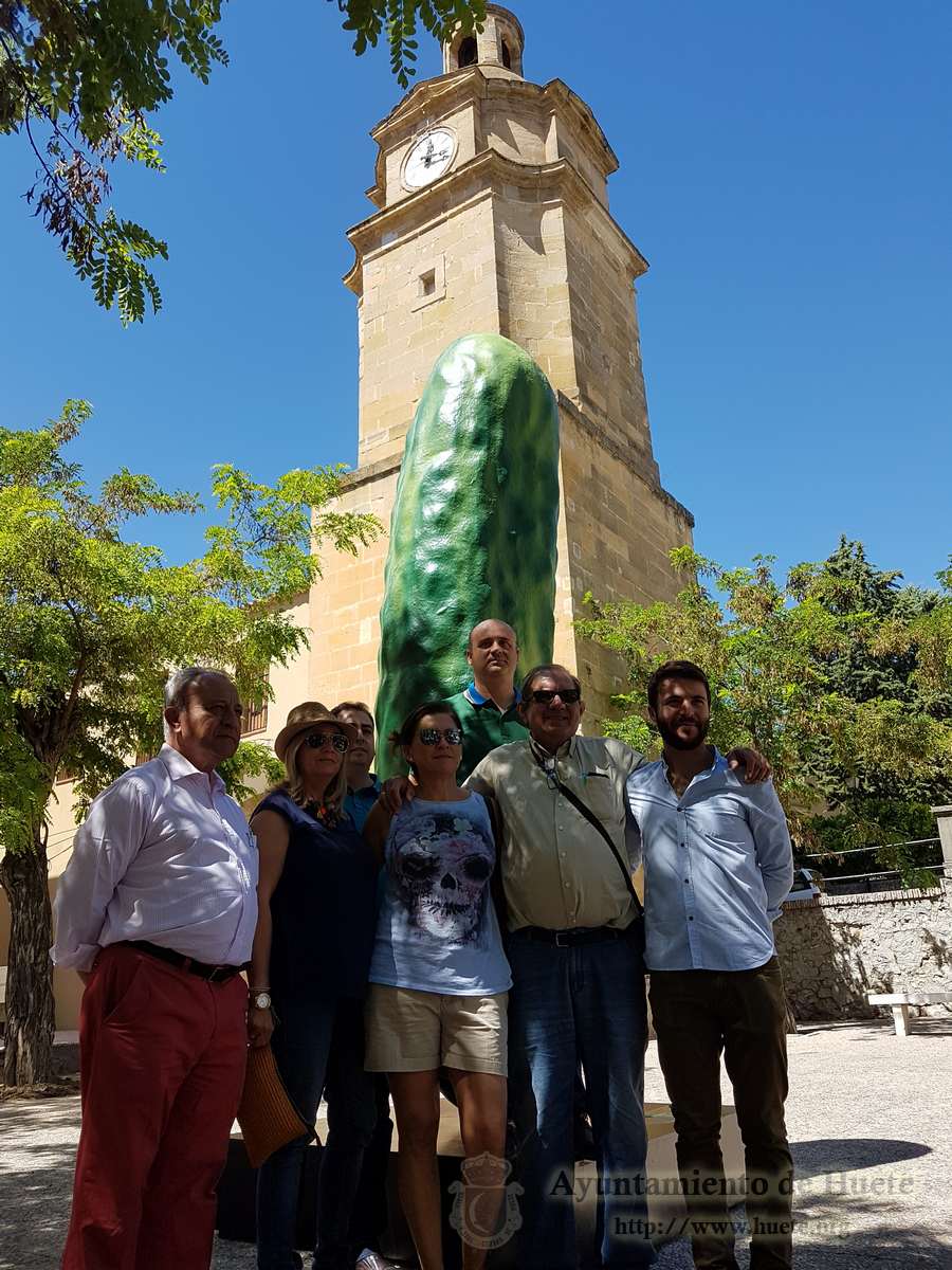 Inaguración del pepino de huete