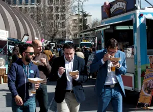 La gastronomía sobre ruedas regresa al Paseo de la Castellana. 