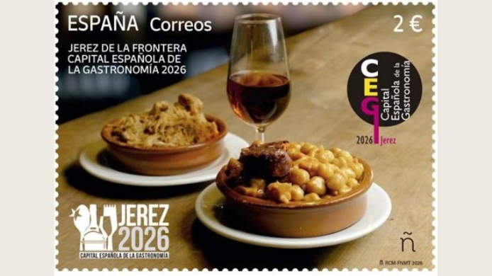 sello Jerez Capital  Española de la Gastronomía 2026